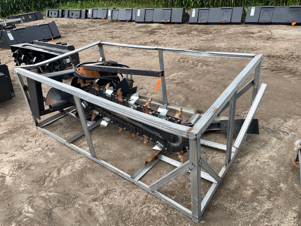 JCT Skid Steer Trencher Attachment