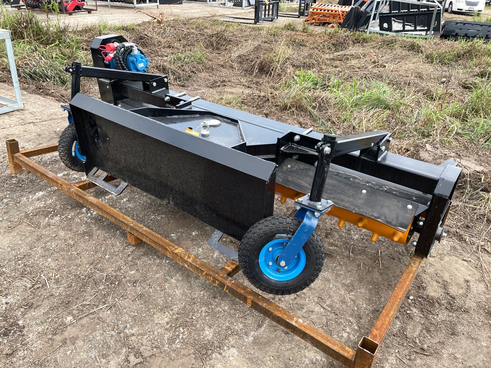 Future 71" Skid Steer Power Rake Attachment