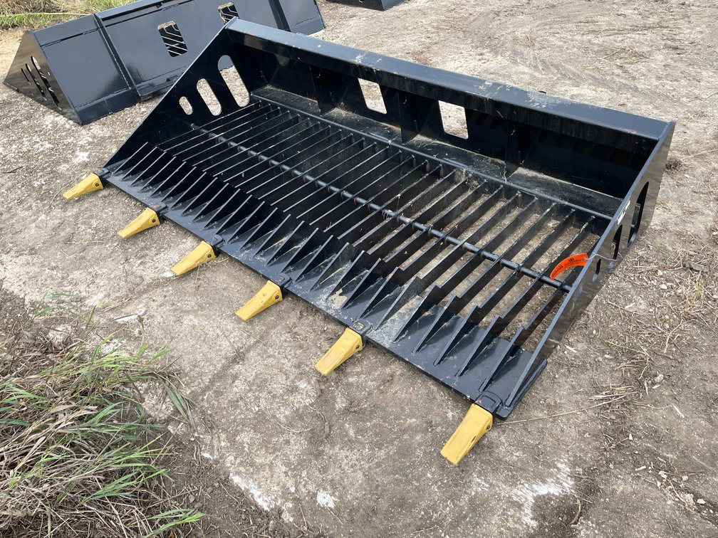 Wolverine 78" Rock Bucket Attachment