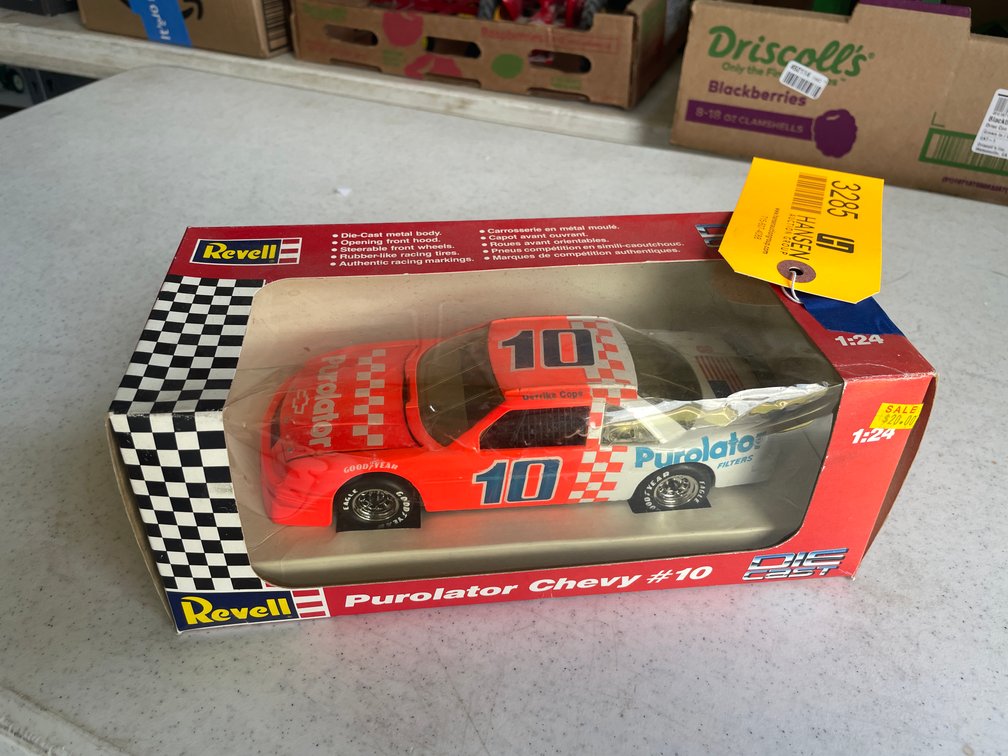 Revell Purolator Chevy #10 Car (Blair, WI)