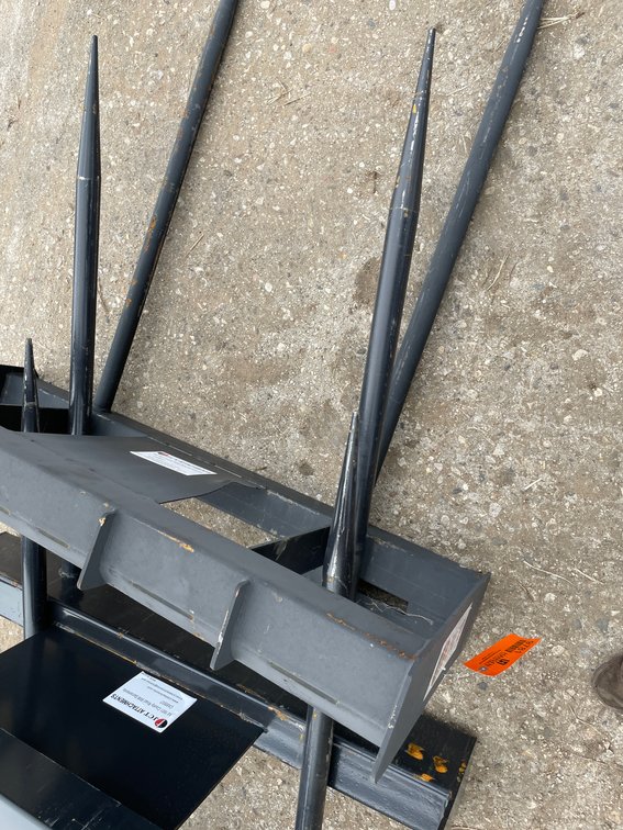 JCT 2-Tine Bale Spear Attachment