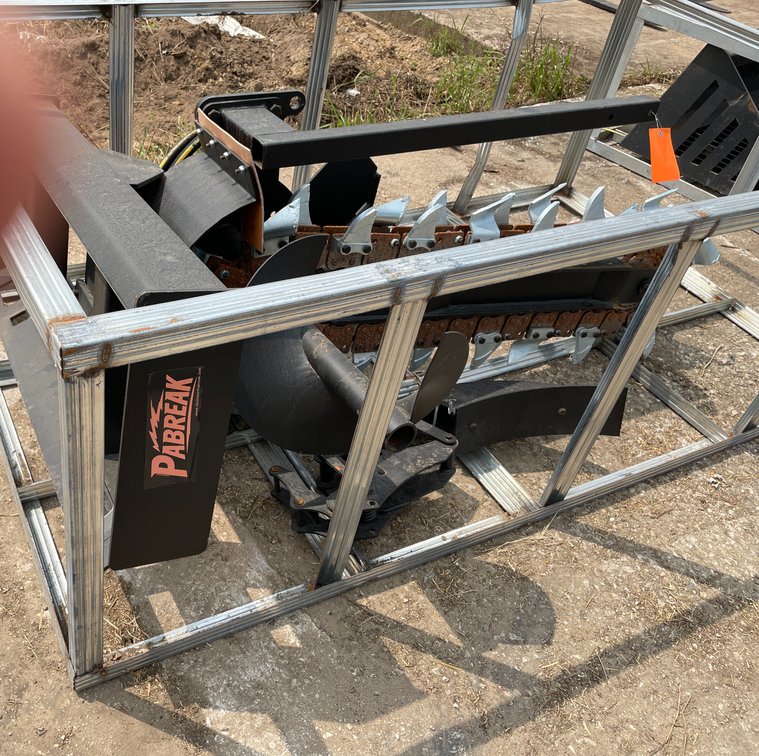 Pabreak Skid Steer Trencher Attachment