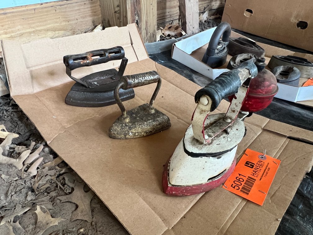 (3) Antique Sad Irons
