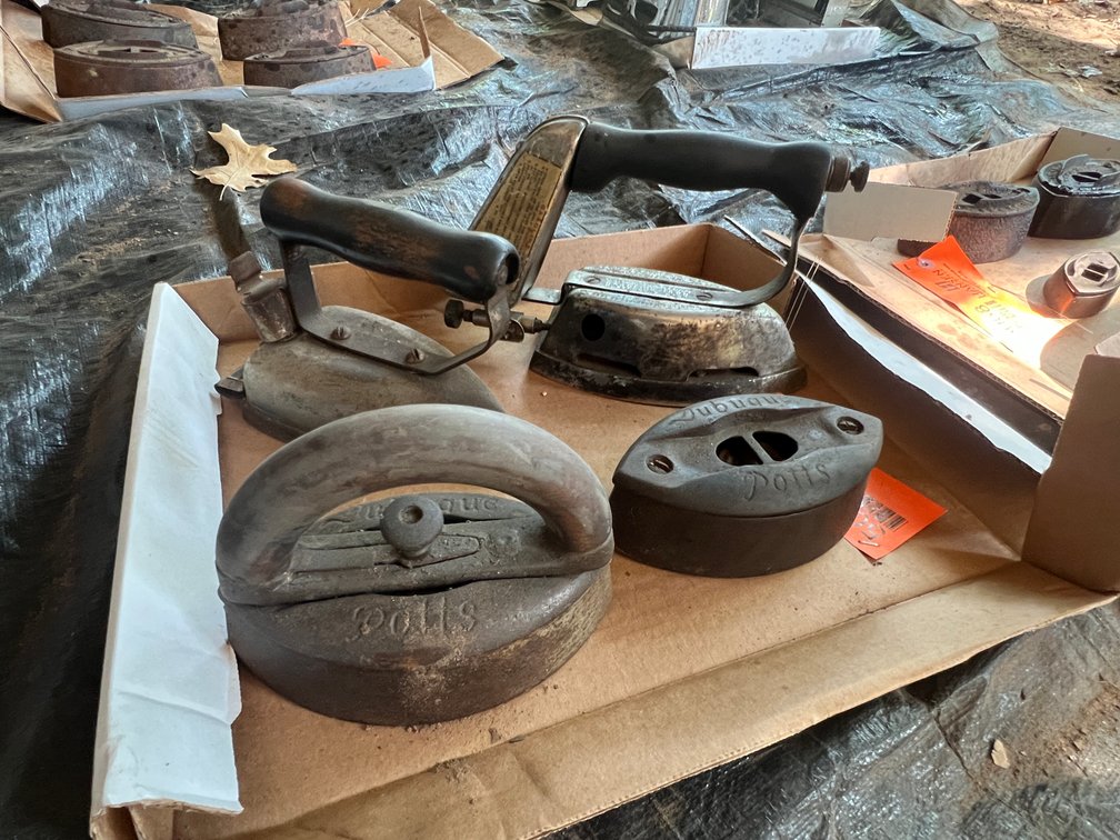 (4) Antique Sad Irons