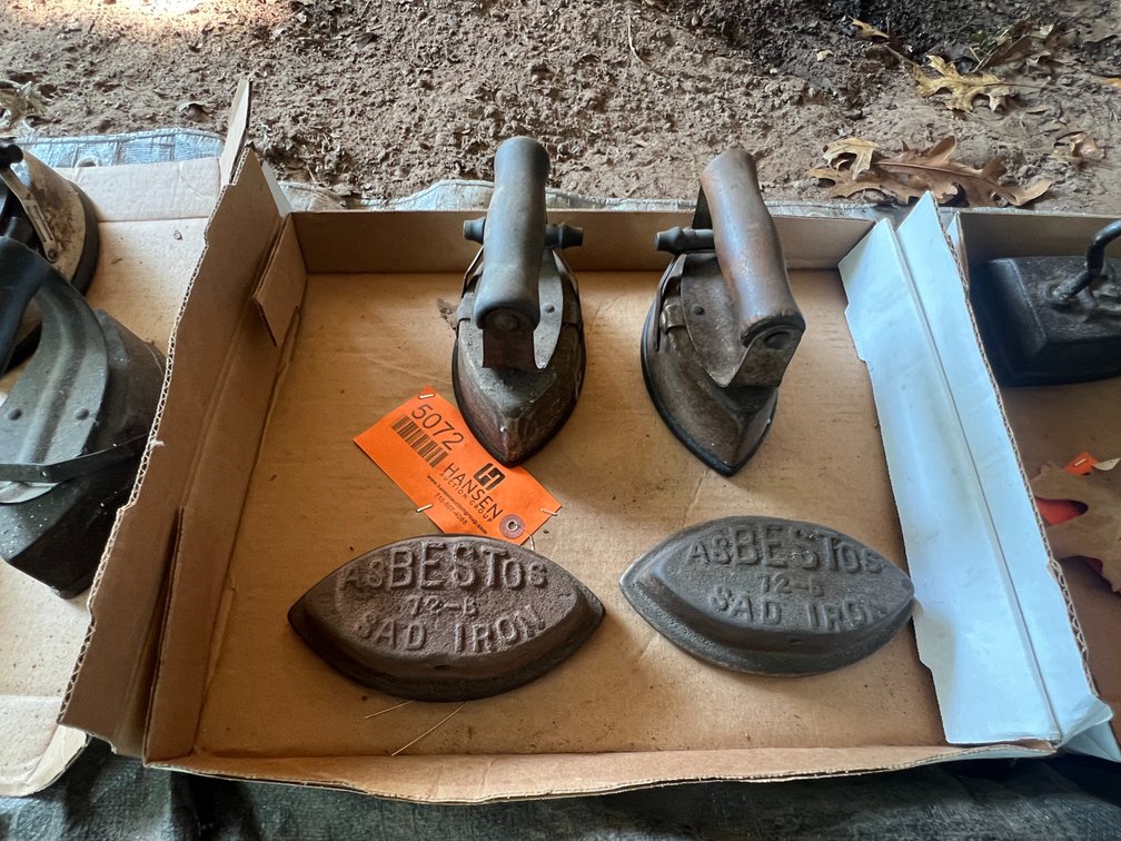 (4) Antique Sad Irons