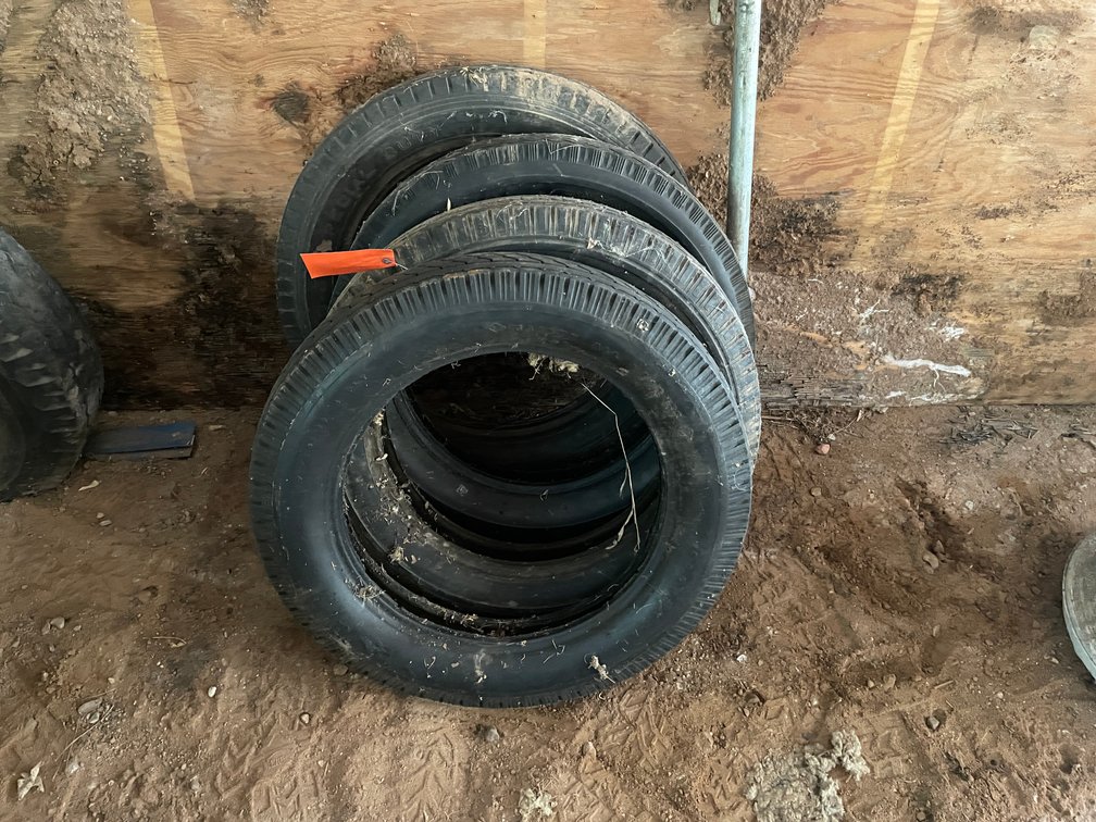 (4) Model A Tires