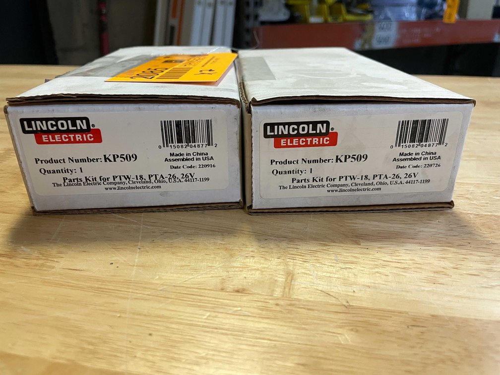 Lincoln Electric Tig Welder Consumables Kit (PR1)
