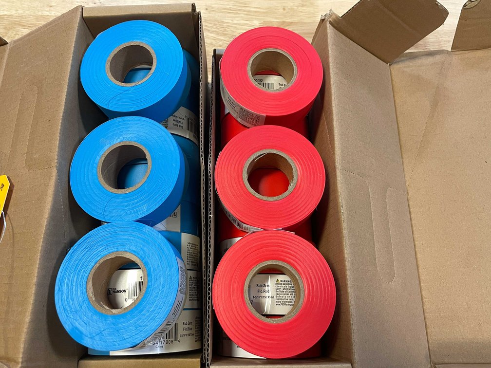 (24) New CH Hansen Flagging Tape (PR2)