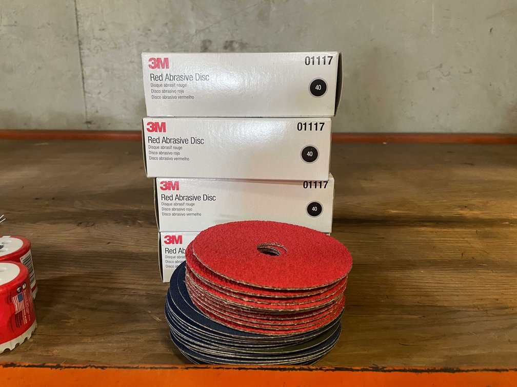 3M Red Abrasive  Disks (PR2)