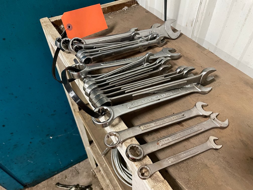 Assorted Metric Wrenches