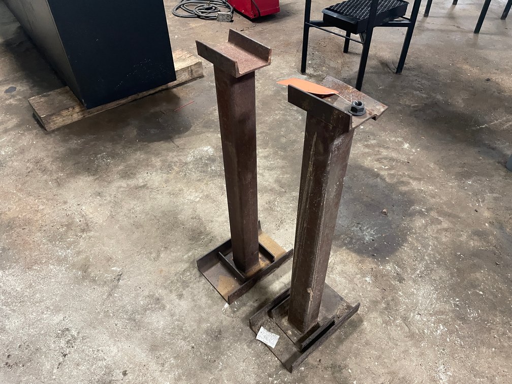 Pair of Heavy Duty Metal Stands