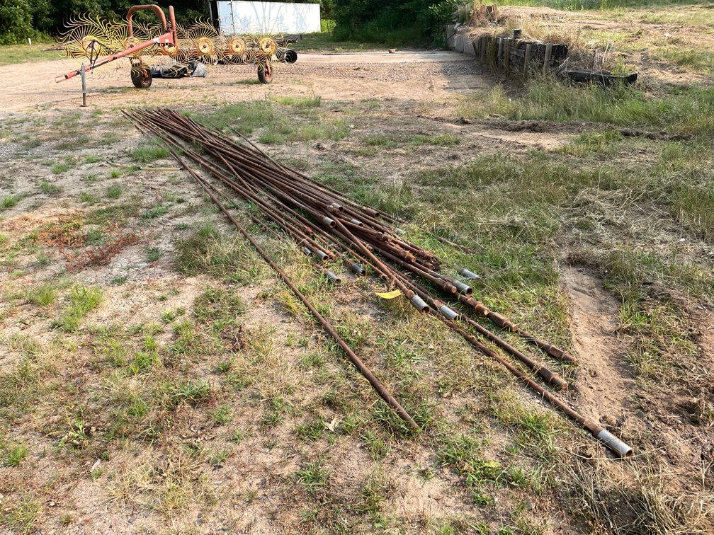 Pile of Metal Rods