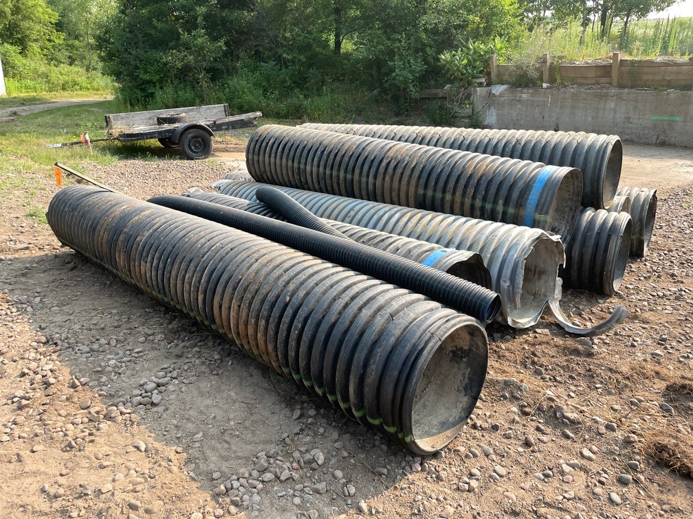 (9) 18" Poly Culverts