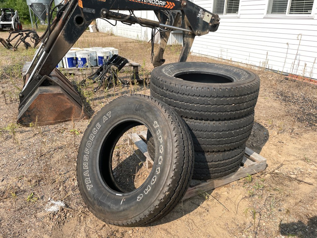 (4) Firestone LT275/70R 18 Tires