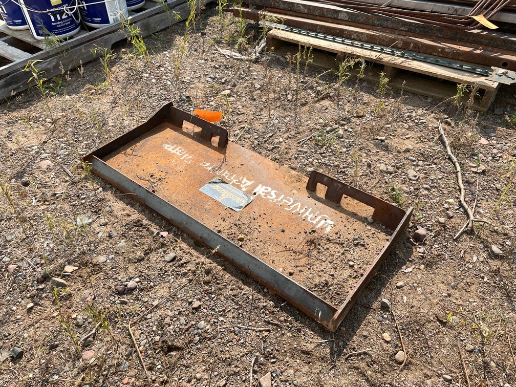 Land Honor Skid Steer Mount Weld on Plate
