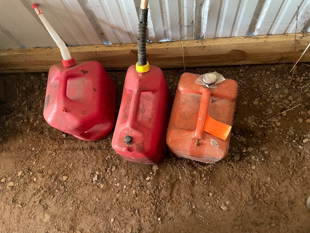 (3) Gas Cans