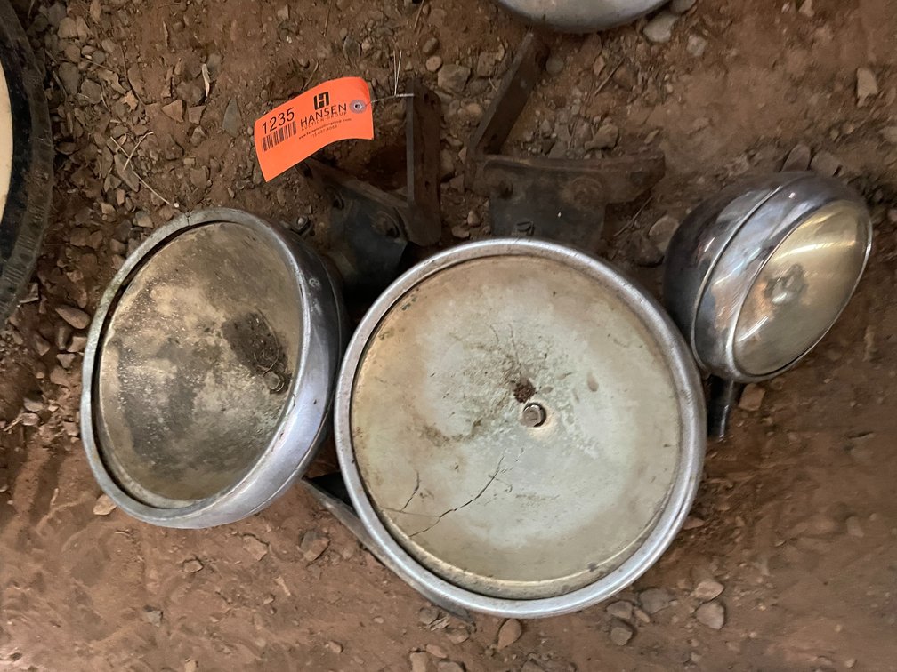(3) Ford Model A Headlight parts