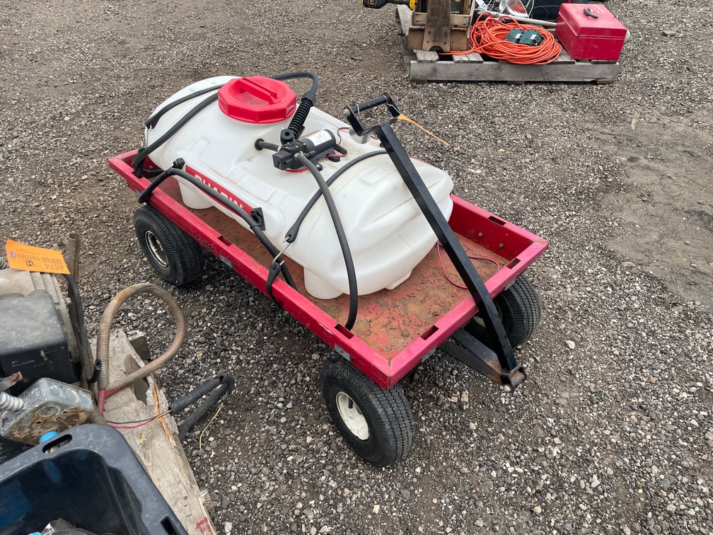 Mega Haul Wagon with Chapin Sprayer