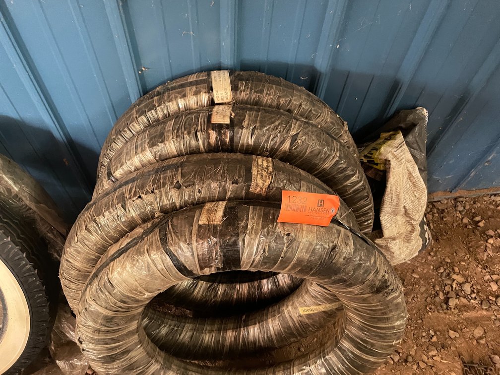 Set of (4) New Lucas Black Model A Tires