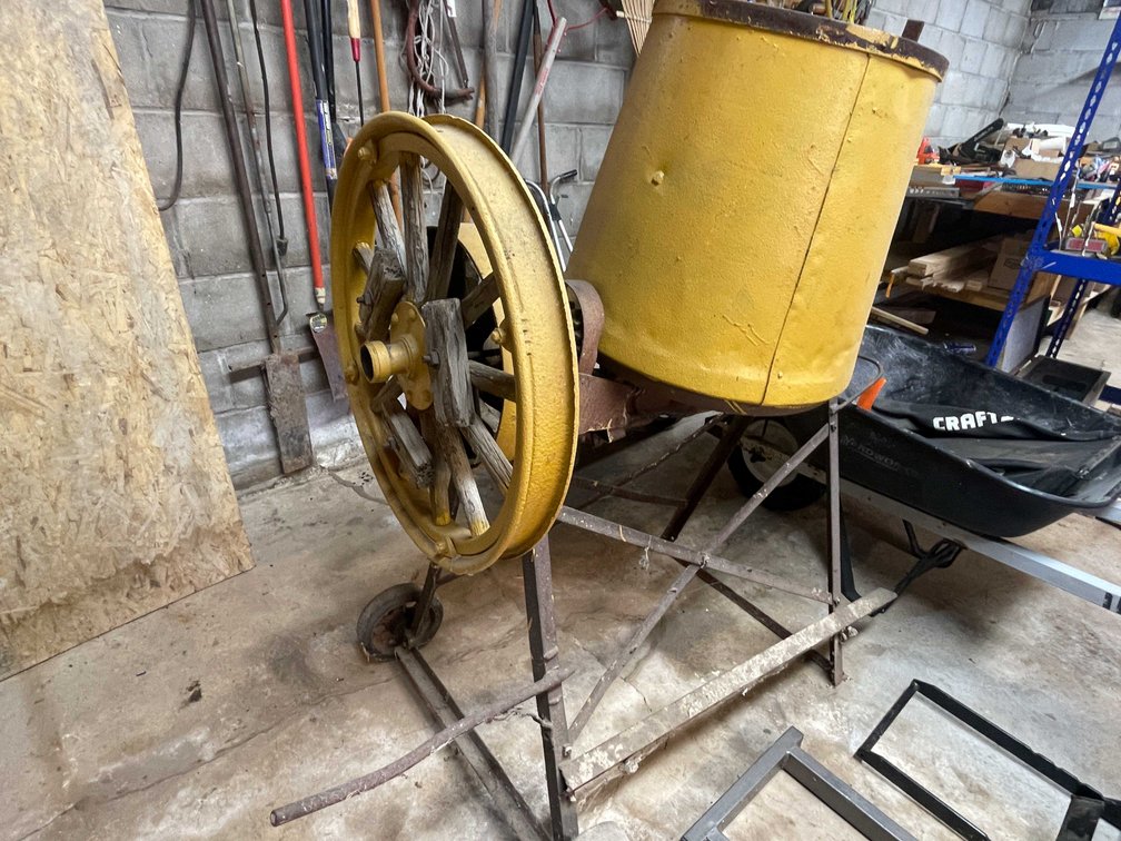 Vintage Concrete Mixer
