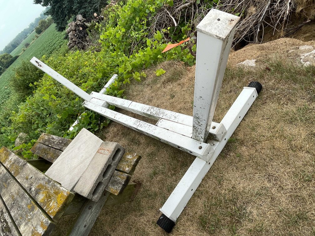 Hammock Stand With Rope Hammock