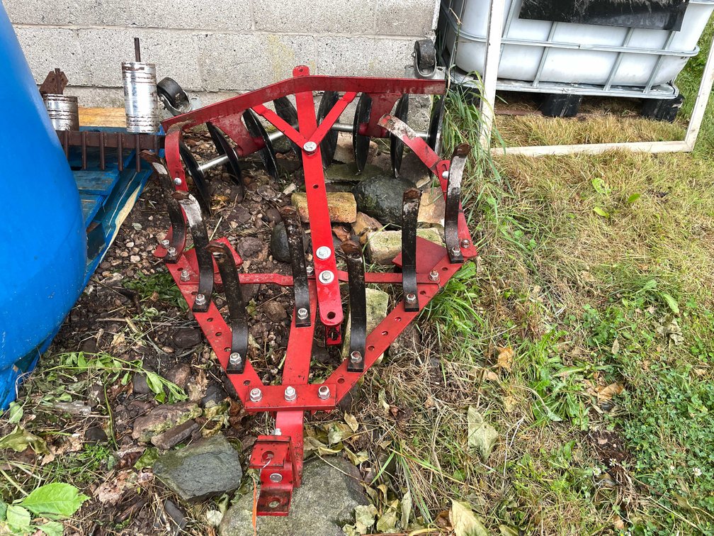 Garden Cultivator/Disc Combination