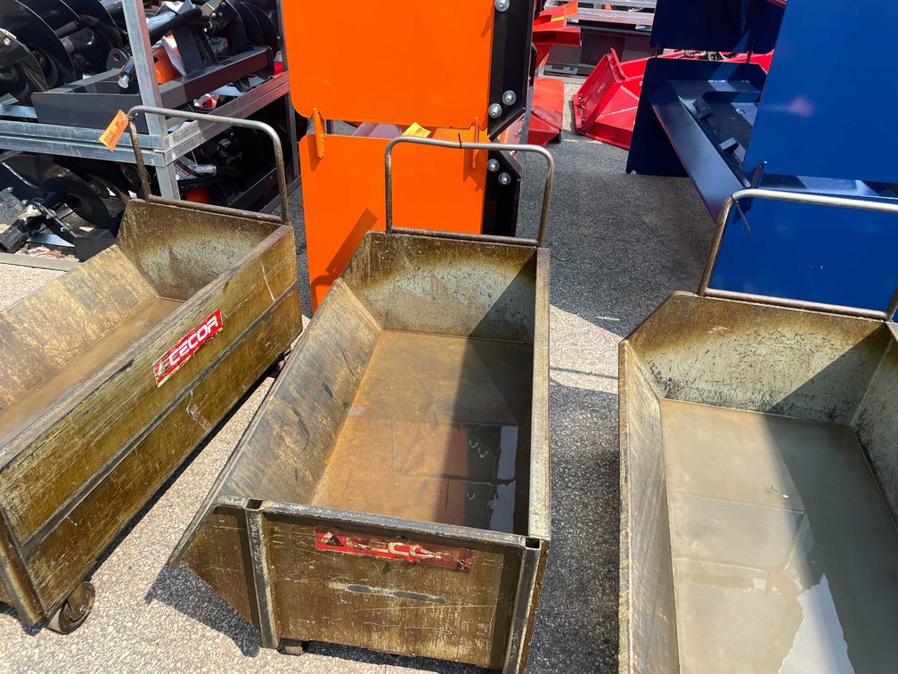 Cecor Dumping Container Chip Cart (O6)