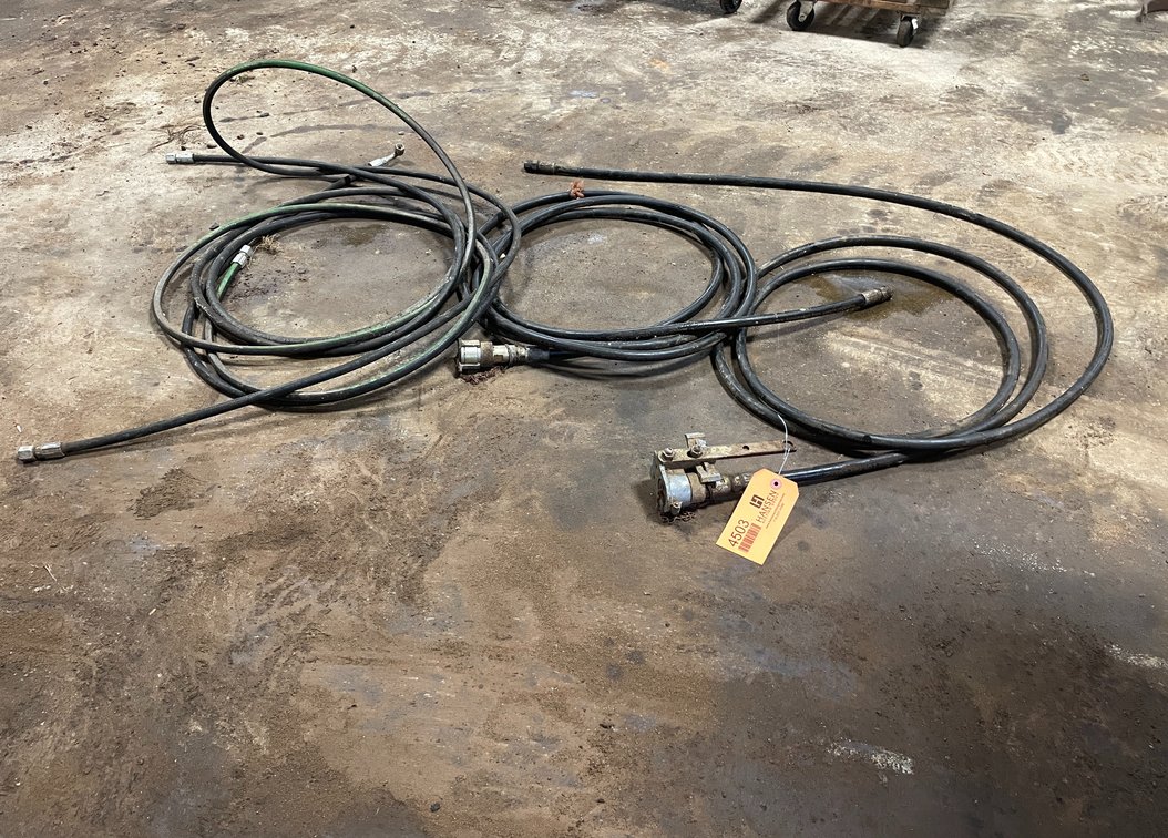 (4) Hydraulic Hoses