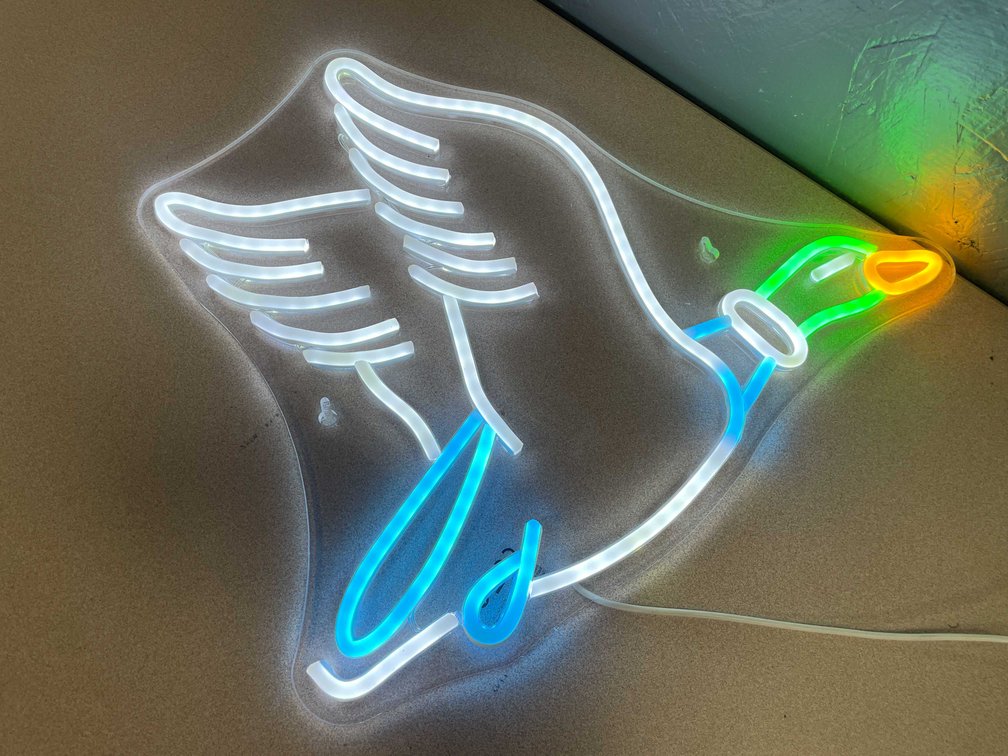 Flying Mallard LED Neon Sign (T6)