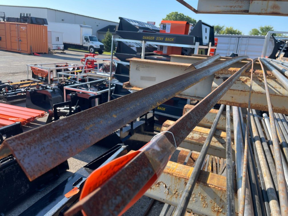(3) Steel Angle Iron Stock  (O7RACK)