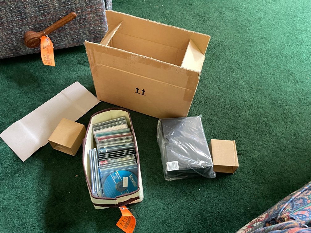 CDs and CD Organizer