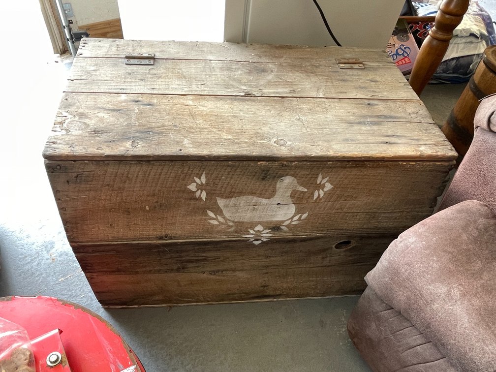 Vintage Wood Chest