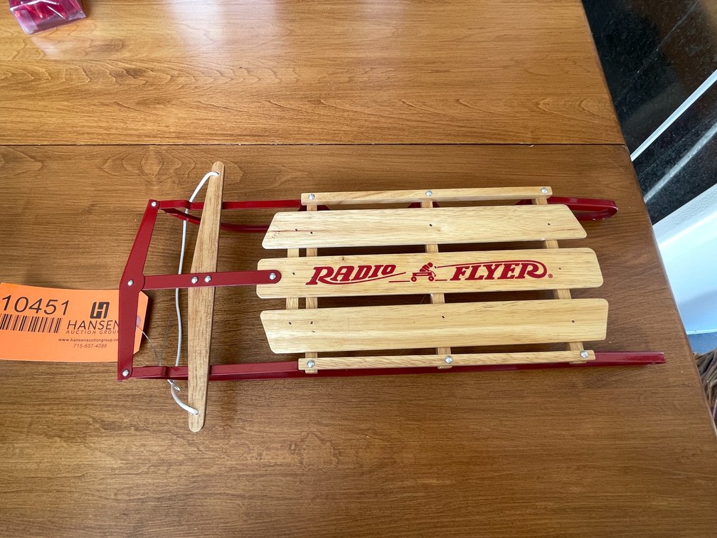 Radio/Flyer Toy Sled