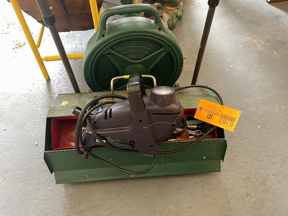 Various Tools and Tool Box