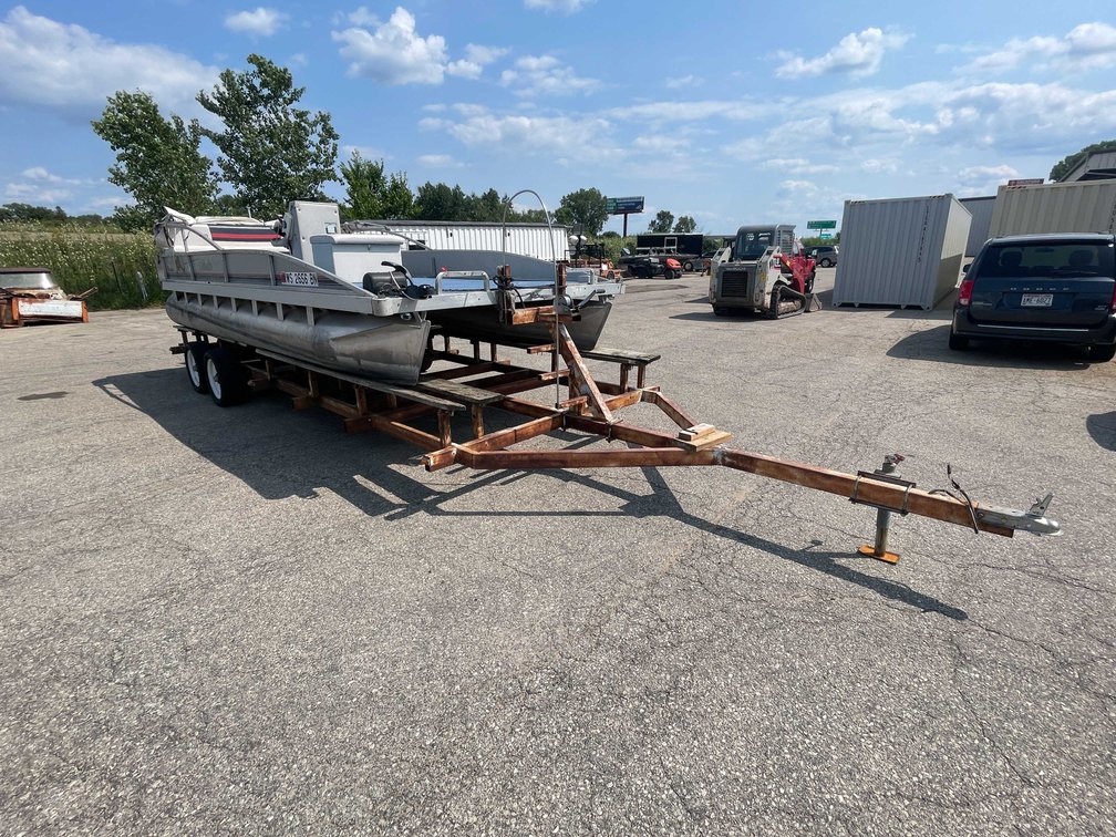 1987 Harris Pontoon Boat (Has WI Title) (OF)