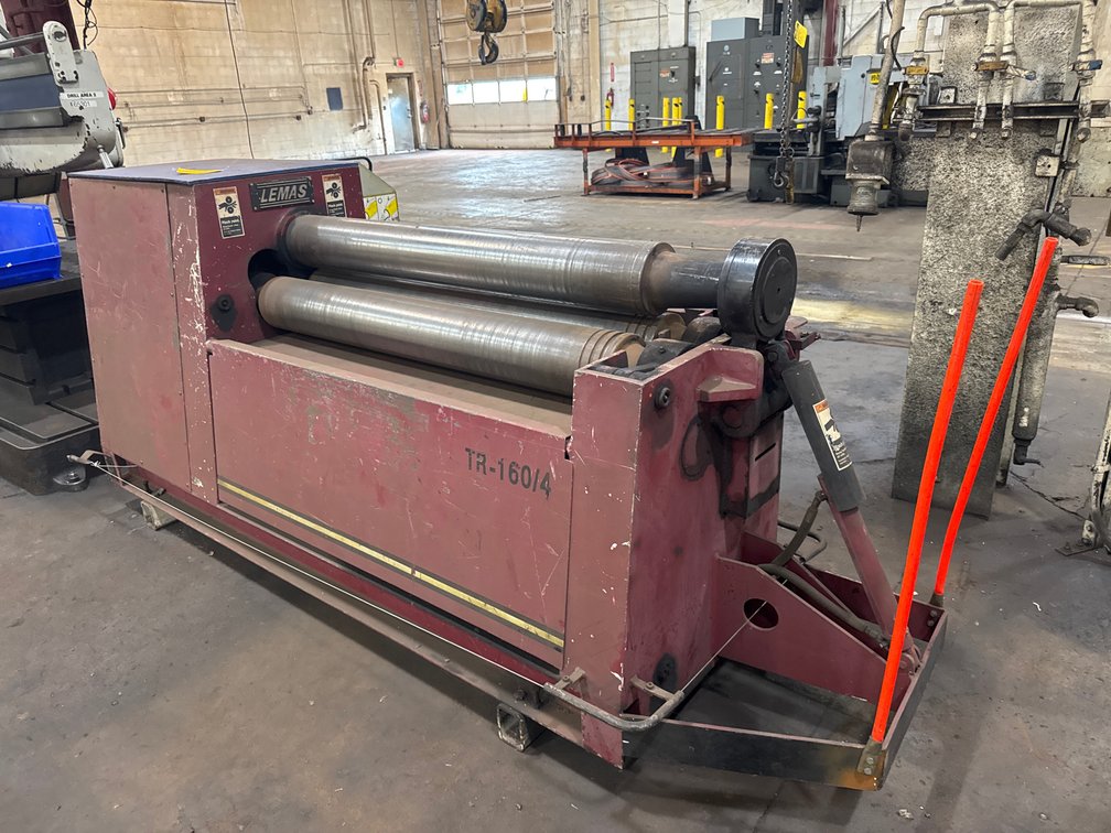 Lemas TR 160/4 Plate Bending Machine