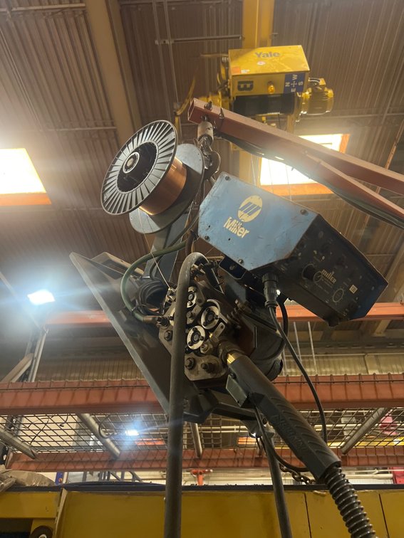 Miller Millermatic S-54A Wire Feeder and Boom Arm