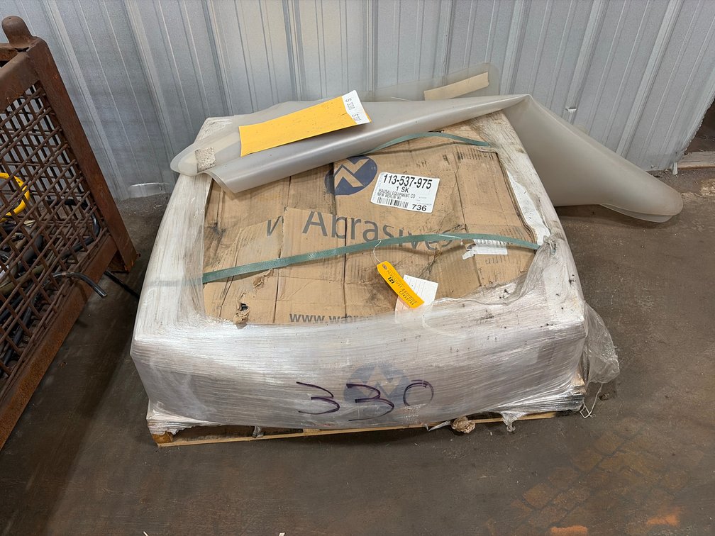 Pallet of W Abrasives S 330 Sandblasting Abrasive