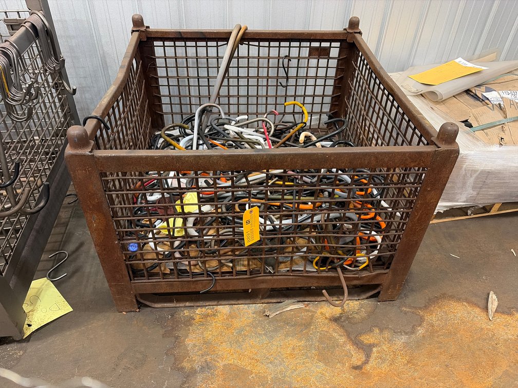 Stackable Wire Storage Basket with Assorted Drying Hooks