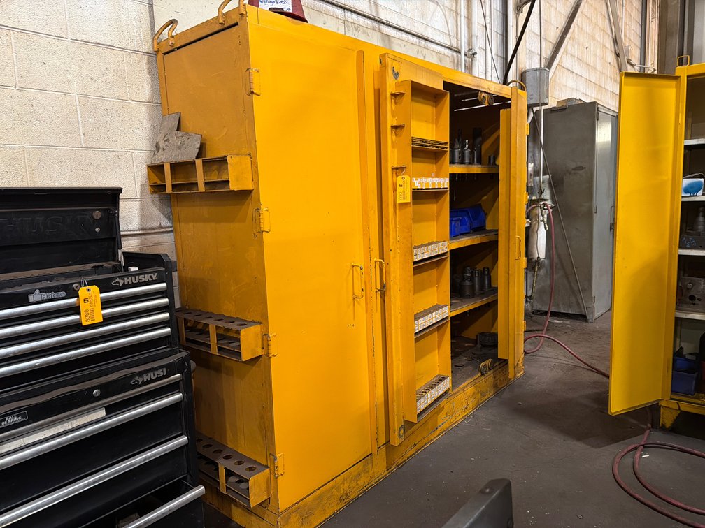 Heavy Duty Cabinet and Content