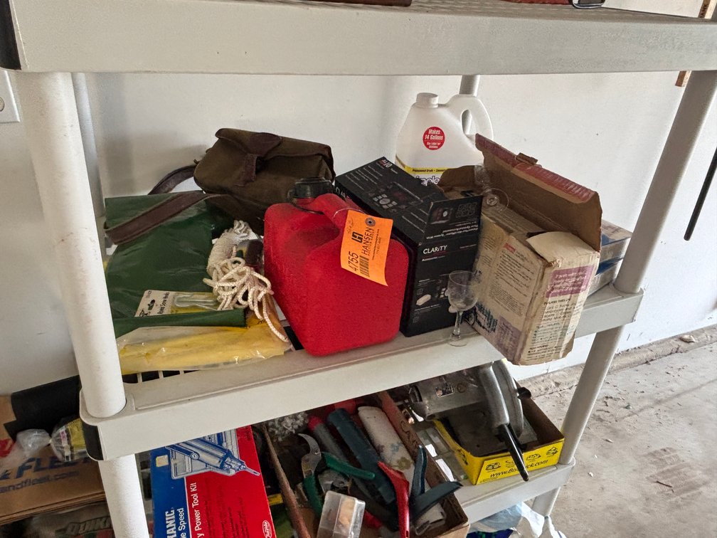 Various Garage Items
