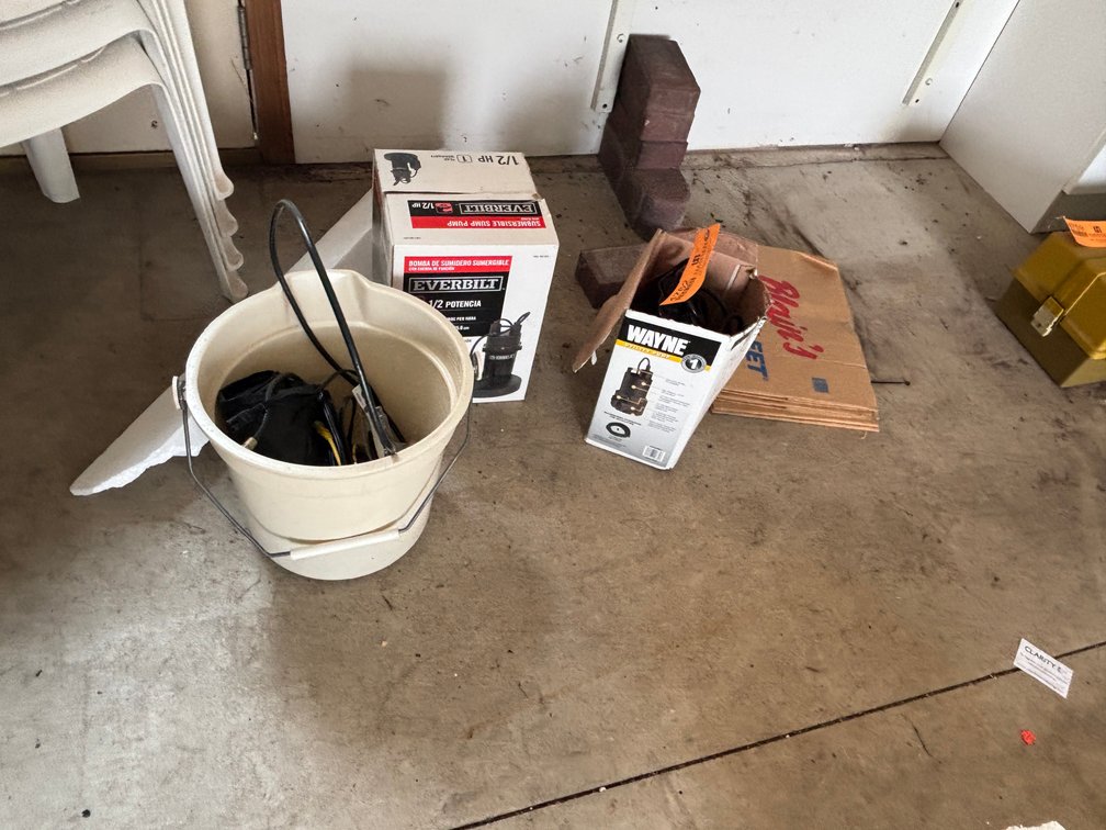 (2) Sump Pumps