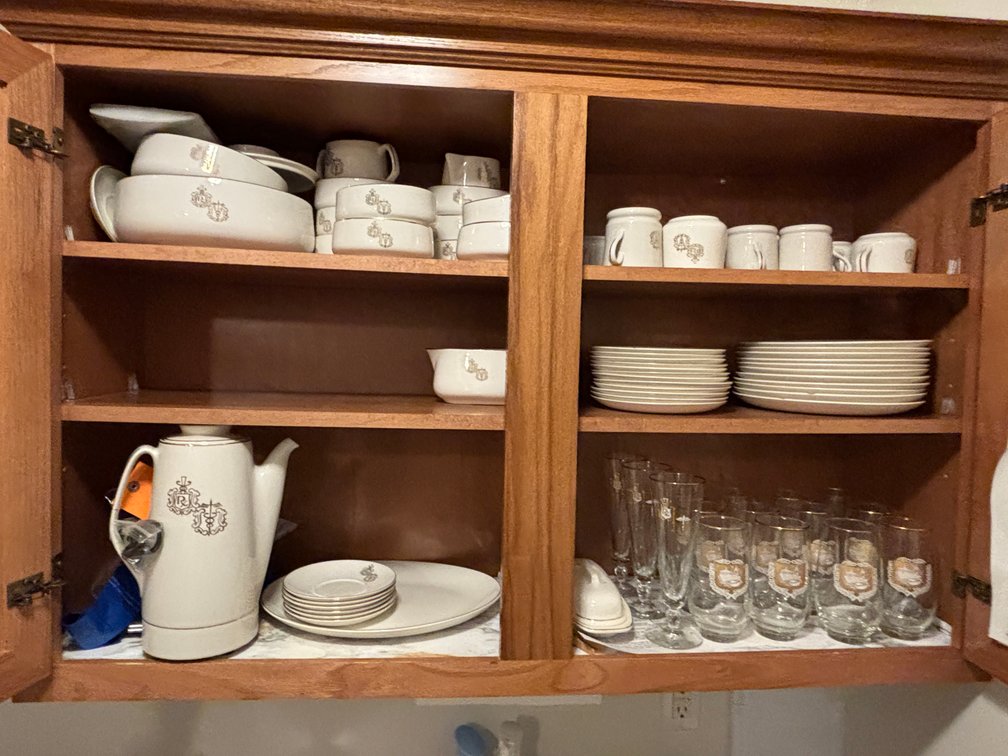 Hall China Pharmacy Set