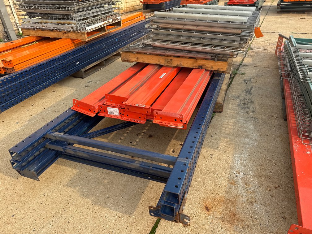 (2) Sections of Pallet Racking