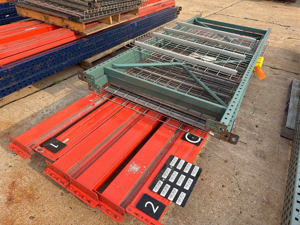 Section of Pallet Racking