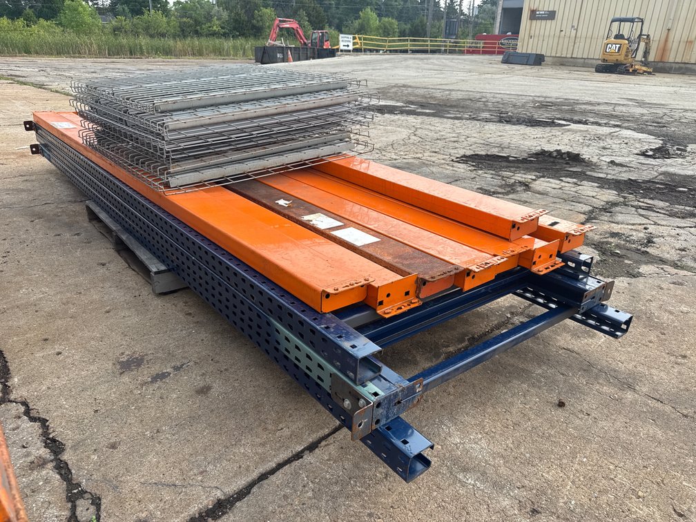 Section of Pallet Racking