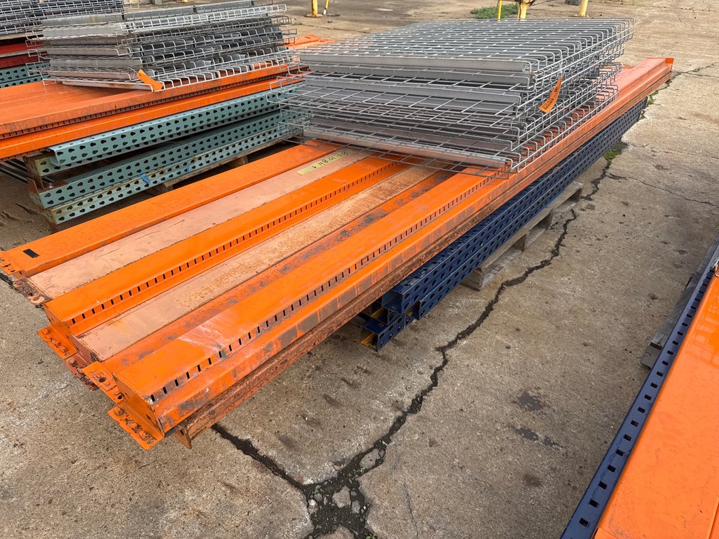 (2) Sections of Pallet Racking