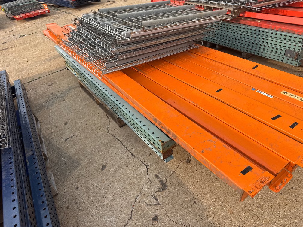 (2) Sections of Pallet Racking