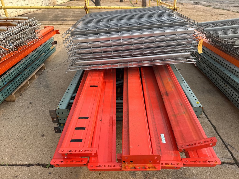 (2) Sections of Pallet Racking
