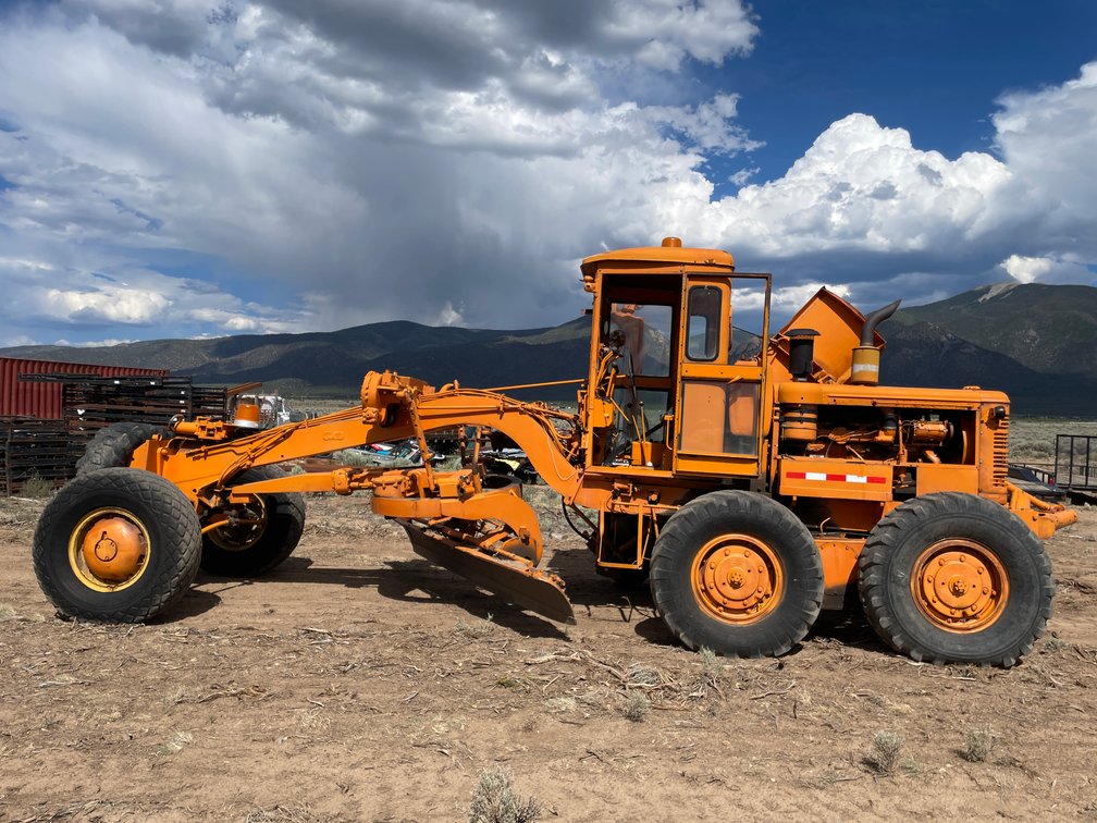 Adams Road Grader (Offsite in Red River, NM)